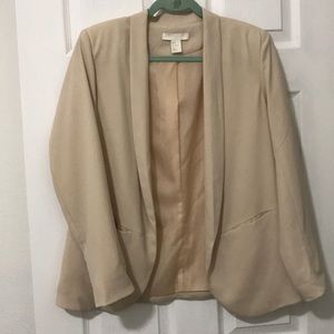 H&M Off White Blazer